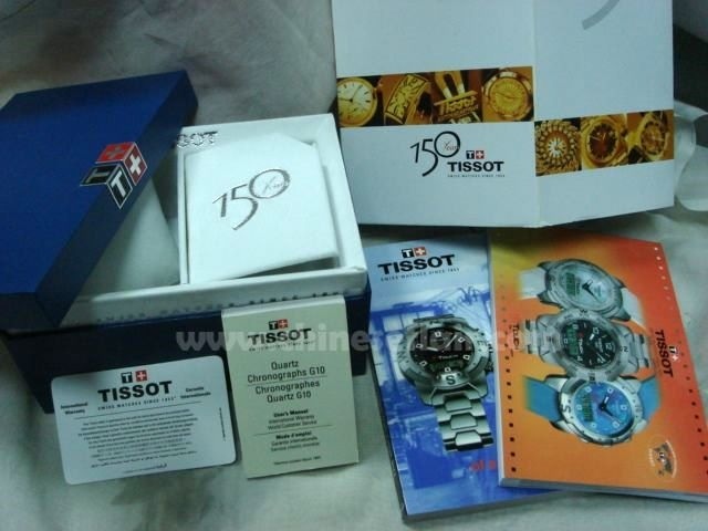 1:1 Original Quality Copy Tissot Watch Box / Blue Leather Boxes